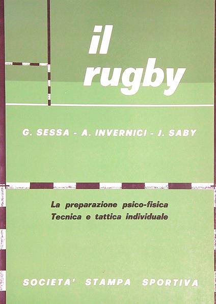 Il rugby - copertina