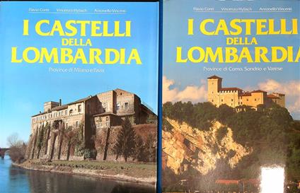 I Castelli della Lombardia 2vv - copertina