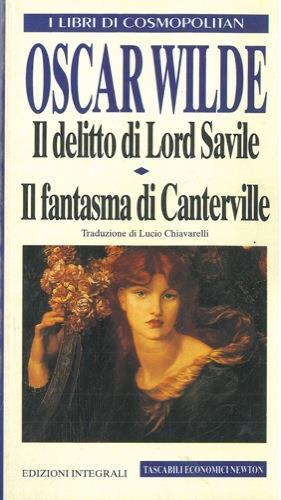Il delitto di lord Arturo Savile - Oscar Wilde - copertina