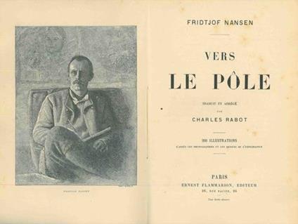 Vers le Pôle - Fridtjof Nansen - copertina