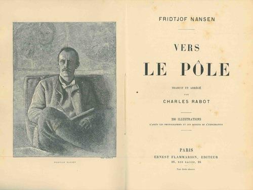 Vers le Pôle - Fridtjof Nansen - copertina
