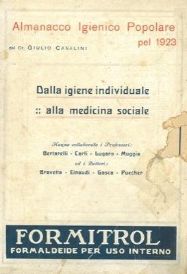 Dalla igiene individuale alla medicina sociale - Giulio Casalini - copertina