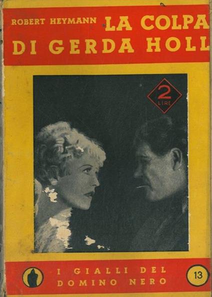 La colpa di gerda Holl - Robert Heymann - copertina