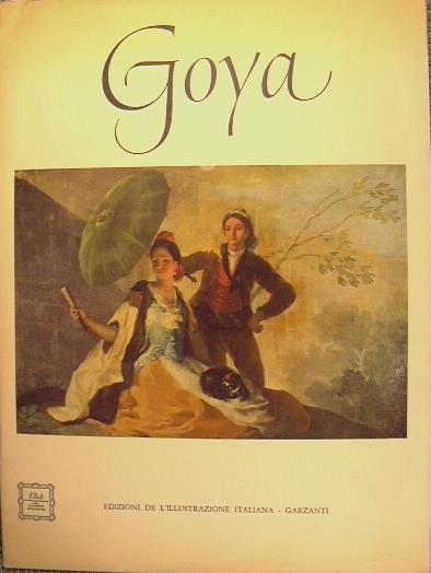 Goya - copertina