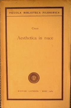 Aesthetica in nuce - Benedetto Croce - copertina