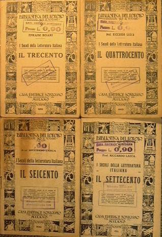 Il trecento. Il quattrocento. Il seicento. Il settecento - Efraim Boari,Riccardo Lasca - copertina