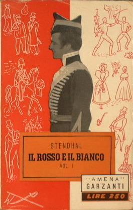 Il rosso e il bianco (Luciano Lewen) - Stendhal - copertina