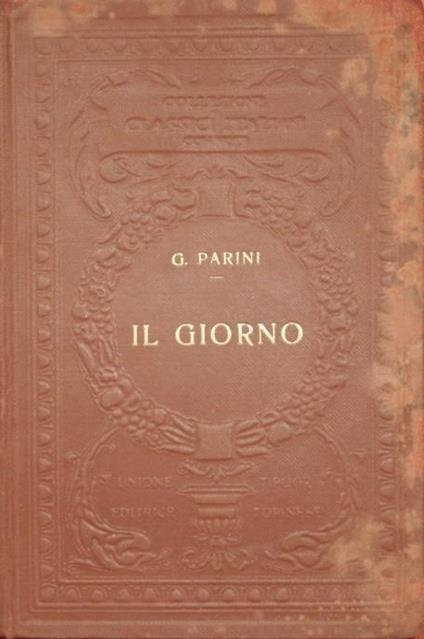 Il giorno - Giuseppe Parini - copertina