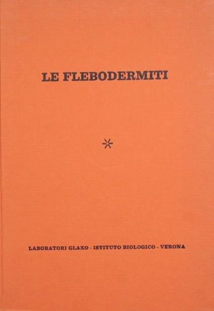 Le flebodermiti - copertina