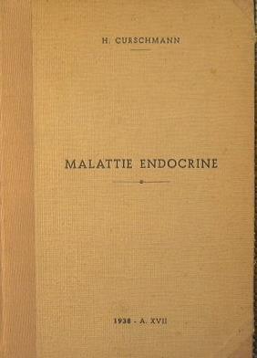 Malattie endocrine - H. Cueschmann - copertina