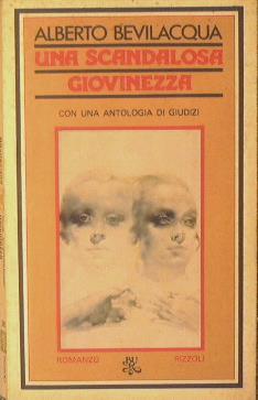 Una scandalosa giovinezza - Alberto Bevilacqua - copertina