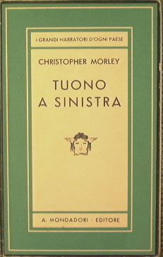 Tuono a sinistra - Christopher Morley - copertina