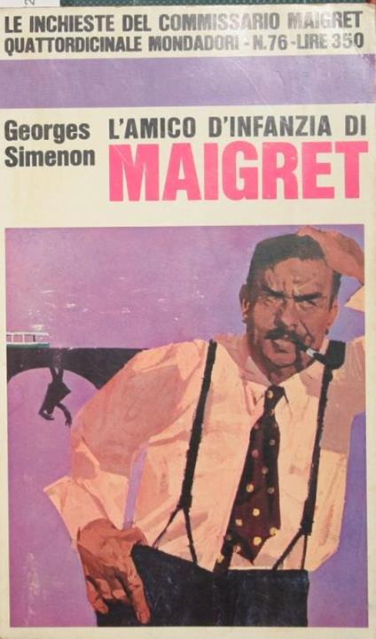 L' amico d'infanzia di Maigret - Georges Simenon - copertina
