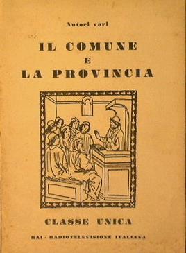 Il comune e la provincia - copertina