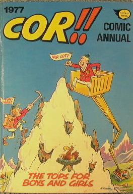 Cor !! Comic annual - copertina