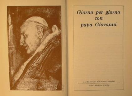 Giorno giorno con Papa Giovanni - copertina