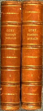 Compendium Theologiae Moralis - Jeanne Pierre Gury - copertina