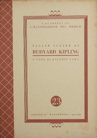 Pagine scelte di Rudyard Kipling - copertina