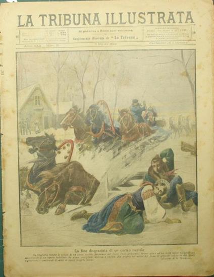 La tribuna illustrata. 5 marzo 1922 - copertina