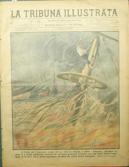 La tribuna illustrata. 14 maggio 1922 - copertina