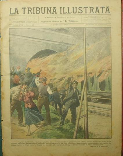 La tribuna illustrata. 15-22 ottobre 1922 - copertina