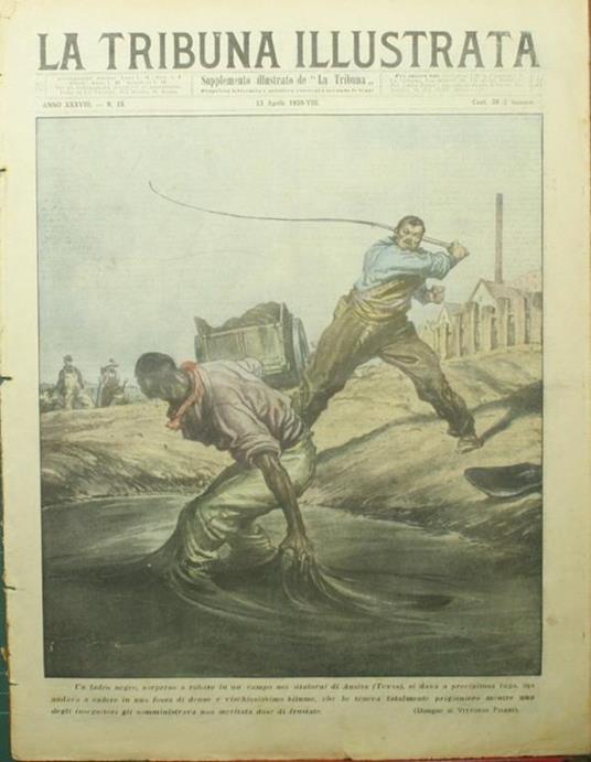 La tribuna illustrata. 13 aprile 1930 - copertina