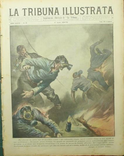 La tribuna illustrata. 17 agosto 1930 - copertina