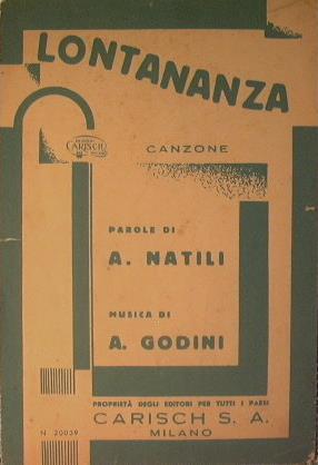 Lontananza - A. Godini - copertina