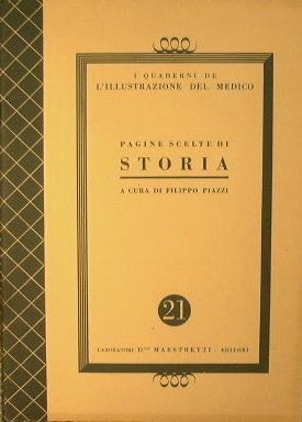 Pagine scelte di storia - copertina