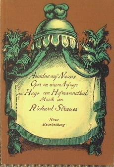 Ariadne auf Naxos - Richard Strauss - copertina