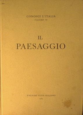Il Paesaggio - copertina