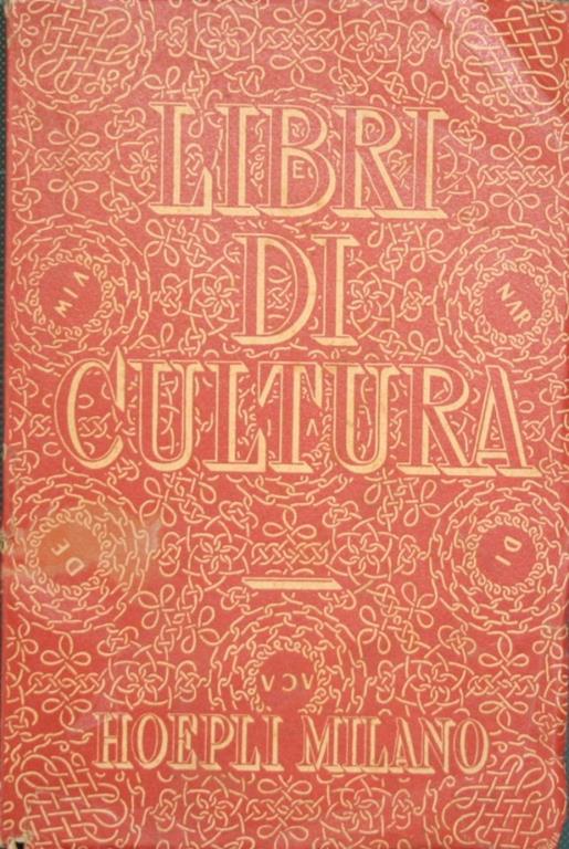 Libri di cultura generale nelle edizioni Hoepli - copertina