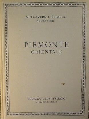 Piemonte orientale - copertina