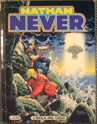 Nathan Never. L'isola nel cielo - copertina
