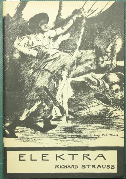 Elektra. Tragodie in einem aufzuge - copertina