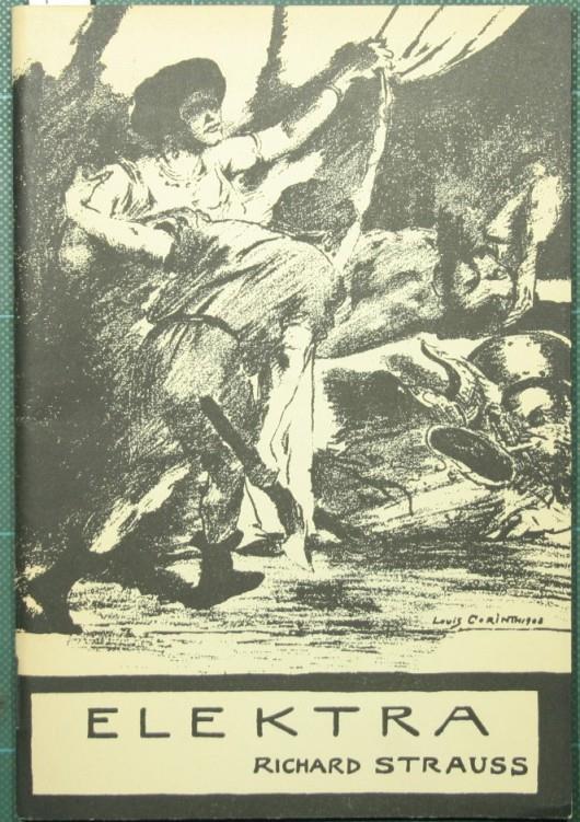 Elektra. Tragodie in einem aufzuge - copertina
