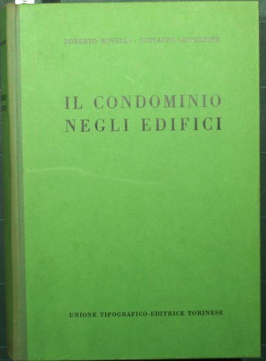 Il condominio negli edifici - Roberto Rovelli - copertina