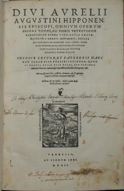 Divi Aurelii Augustini hipponensis episcopi, omnium operum - Agostino (sant') - copertina