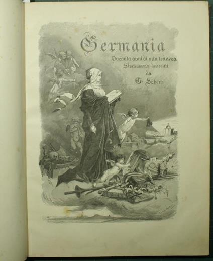 La Germania. Due mila anni di vita tedesca - Giovanni Scherr - copertina