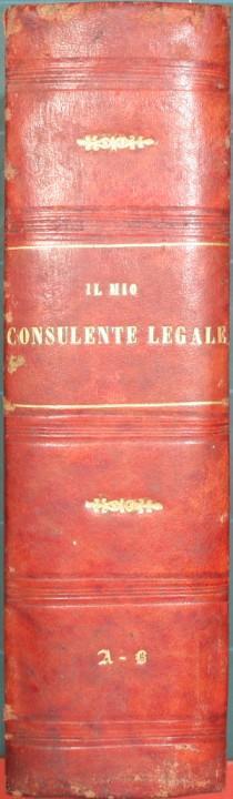Il mio consulente legale. Nuovo manuale teorico-pratico contenente i Codici compreso il nuovo Codice Penale, le nuove leggi di pubblica sicurezza e di pubblica sanità e tutte le altre principali leggi speciali e relativi regolamenti spiegati e commen - copertina