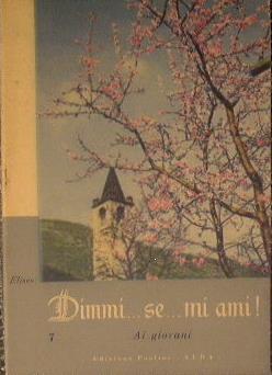 Dimmi se mi ami. Ai giovani - Padre Eliseo - copertina