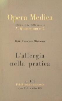 L' allergia nella pratica - Tommaso Miadonna - copertina