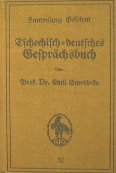 Tschechisch-deutsches Gesprachsbuch - Emil Smetanka - copertina