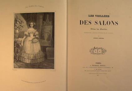Les Veillées des Salons. Album des familles. Nouvelles - Alfred Vanauld - copertina