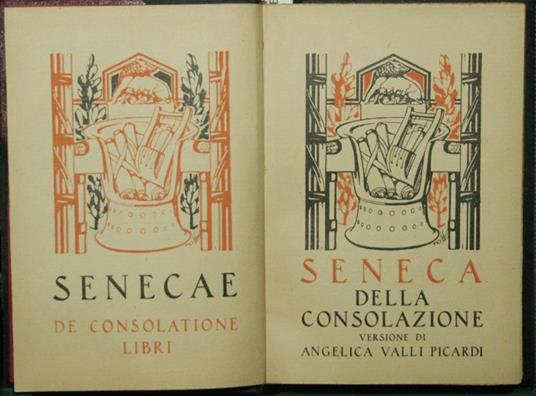 Della consolazione - L. Anneo Seneca - copertina