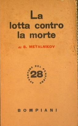 La lotta contro la morte - S. Metalnikov - copertina