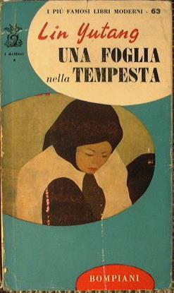 Una foglia nella tempesta - Lin Yutang - copertina