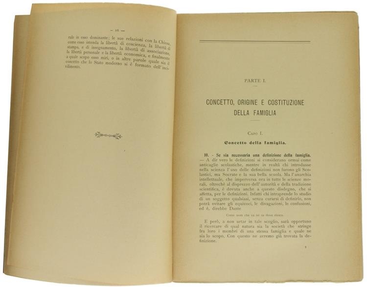 La Famiglia, il Lavoro e la Proprietà Nello Stato Moderno. Corso di Sociologia ad Uso dei Circoli di Studio e delle Scuole