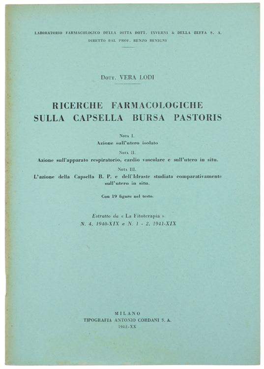 Bergoglio Libri d'Epoca Snc