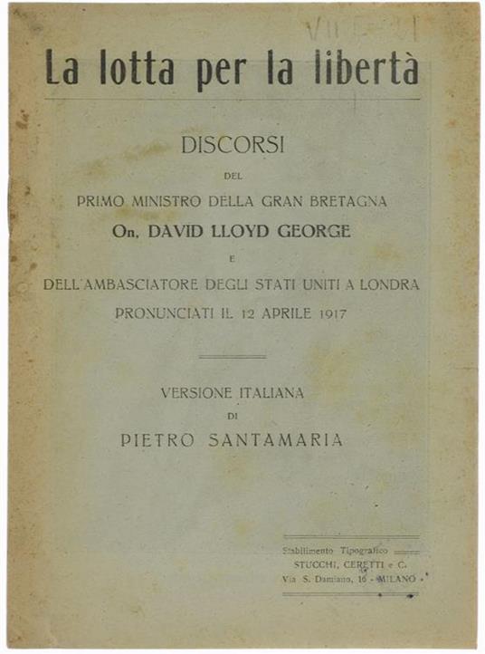 La Lotta per la Libertà - Geoffrey E. Lloyd - copertina